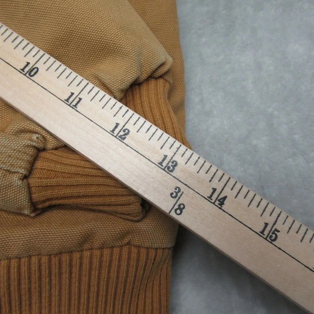 Carhartt Jacket Kids XXS Brown Canvas Hood Insulated Outdoor‎ Winter WARM Canvas